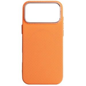 Чехол для мобильного телефона Armorstandart LikeCarbon2 SE MagCase Apple iPhone 17 Pro Max Kevlar Orange Rose Gold (ARM89169)