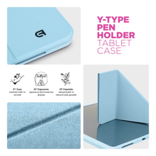 Чехол для планшета Armorstandart Y-Type PEN Xiaomi Redmi Pad 2 Blue (ARM87407)