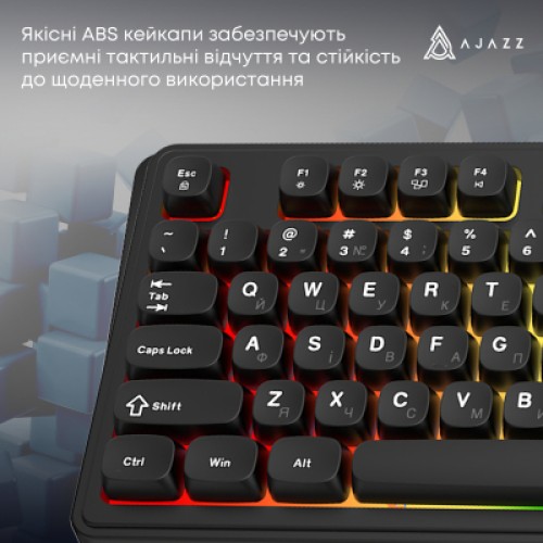 Клавиатура Ajazz AF98 USB UA Black (AF98-B)