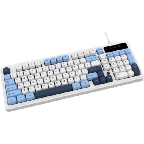 Клавиатура Ajazz AF98 USB UA White/Blue (AF98-GB)