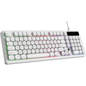 Клавіатура Ajazz AF98 USB UA White (AF98-W)