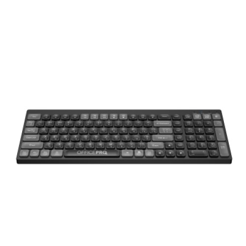 Клавиатура OfficePro SK985BO Bluetooth/Wireless UA Black/White (SK985BO)