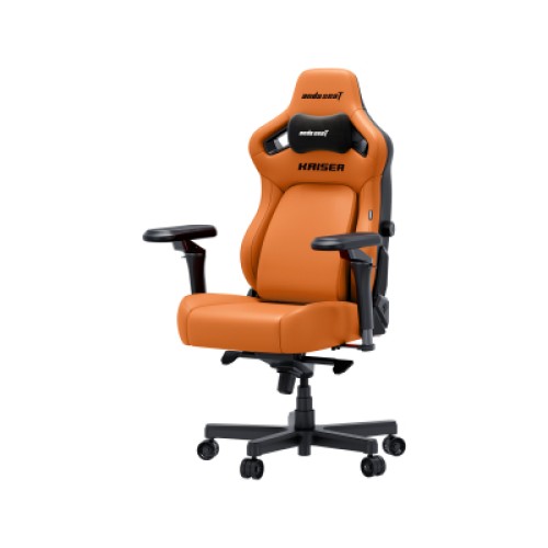 Кресло игровое Anda Seat Kaiser 4 V2 PVC Size XL Orange (AD12YDDC-XLL-20-O-PV/C-03)