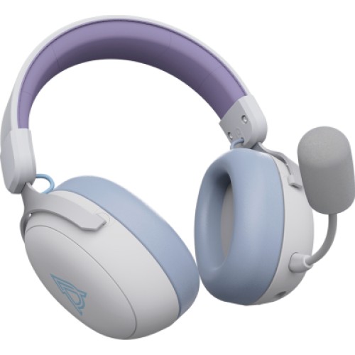 Наушники Ajazz AHM08 MAX 3-Mode White/Purple (AHM08-MAX-PWB)