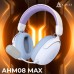 Наушники Ajazz AHM08 MAX 3-Mode White/Purple (AHM08-MAX-PWB)