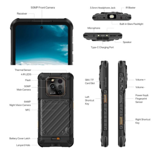 Мобильный телефон RugOne Xever 7 Pro (6975326660679)