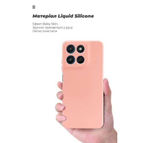 Чехол для мобильного телефона Armorstandart ICON Motorola G57 Power 5G Pink (ARM89611)