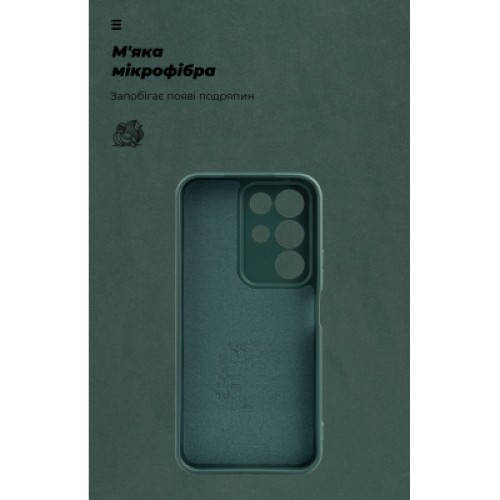 Чехол для мобильного телефона Armorstandart ICON Realme C85 4G Camera cover Dark Green (ARM90033)