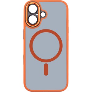 Чехол для мобильного телефона Armorstandart Unit MagCase SE Apple iPhone 17 Orange Black (ARM86315)
