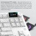 Клавиатура Ajazz AK870 V2 Maillard Switch Wireless/Bluetooth/USB UA White (AK870-V2-S-W)