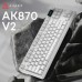 Клавиатура Ajazz AK870 V2 Maillard Switch Wireless/Bluetooth/USB UA White (AK870-V2-S-W)