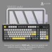 Клавиатура Ajazz AK980 V2 Gift Switch V2 Wireless/Bluetooth/USB UA Black/Grey/Yellow (AK980-V2-G-BGY)