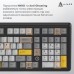 Клавиатура Ajazz AK980 MAX Magnetic Switch USB UA Black/Grey/Yellow (AK980-MAX-M-BGY)