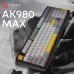 Клавиатура Ajazz AK980 MAX Magnetic Switch USB UA Black/Grey/Yellow (AK980-MAX-M-BGY)