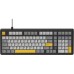 Клавиатура Ajazz AK980 MAX Magnetic Switch USB UA Black/Grey/Yellow (AK980-MAX-M-BGY)