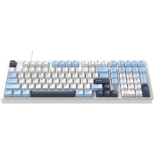 Клавиатура Ajazz AK980 MAX Magnetic Switch USB UA White/Blue (AK980-MAX-M-BWDB)