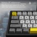 Клавиатура Ajazz AK650 Moon Yellow Switch USB UA Black/Grey/Yellow (AK650-MY-GWY)