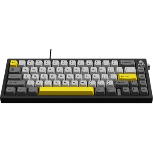 Клавиатура Ajazz AK650 Moon Yellow Switch USB UA Black/Grey/Yellow (AK650-MY-GWY)