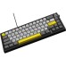 Клавиатура Ajazz AK650 Moon Yellow Switch USB UA Black/Grey/Yellow (AK650-MY-GWY)