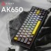Клавиатура Ajazz AK650 Moon Yellow Switch USB UA Black/Grey/Yellow (AK650-MY-GWY)