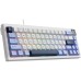 Клавиатура Ajazz AK650 Sea Salt Switch USB UA White/Blue (AK650-SS-BWB)