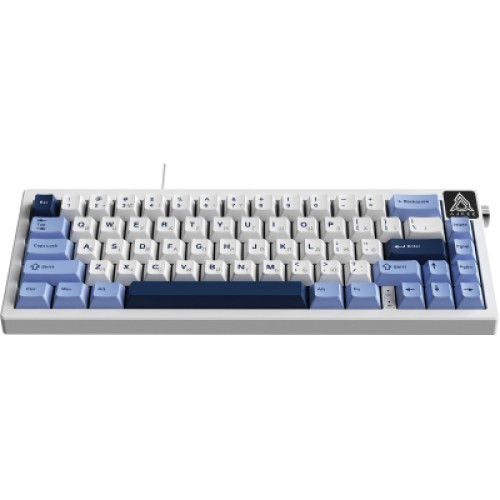 Клавиатура Ajazz AK650 Sea Salt Switch USB UA White/Blue (AK650-SS-BWB)