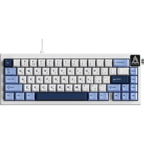 Клавиатура Ajazz AK650 Sea Salt Switch USB UA White/Blue (AK650-SS-BWB)
