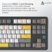 Клавиатура Ajazz AK870 V2 Flying Fish Switch USB UA Black/Grey/Yellow (AK870-V2-FF-BGY)