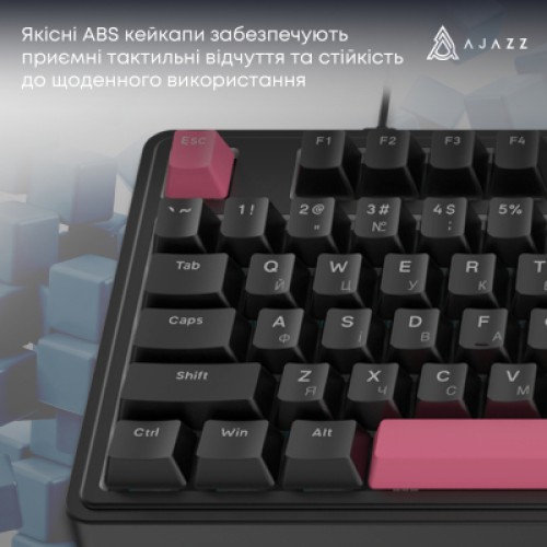 Клавиатура Ajazz AK980 Red Switch USB UA Black (AK980-R-BR)