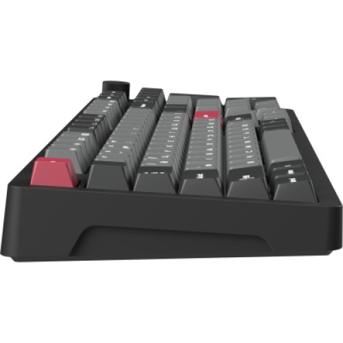 Клавиатура GamePro Asgard Drakkar Keychron Super Red Switch Wireless/Bluetooth/USB UA Black (MK305BK)