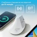 Мышка Ajazz i300 Wireless/Bluetooth/USB White (i300-W)