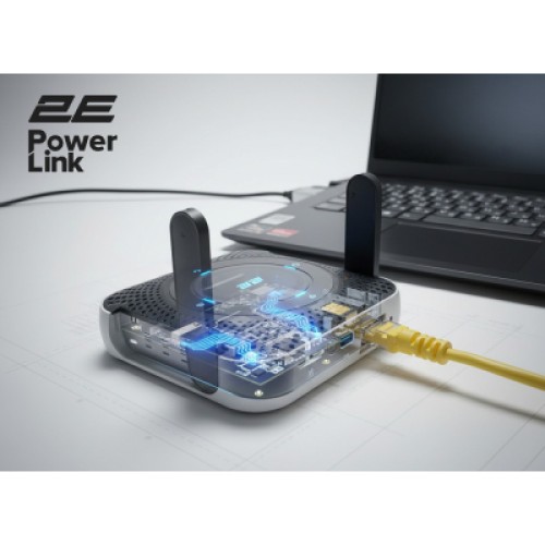 Мобильный Wi-Fi роутер 2E PowerLink MiFi-5 2025 (794300866700)
