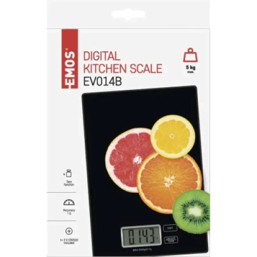 Весы кухонные EMOS EV014B