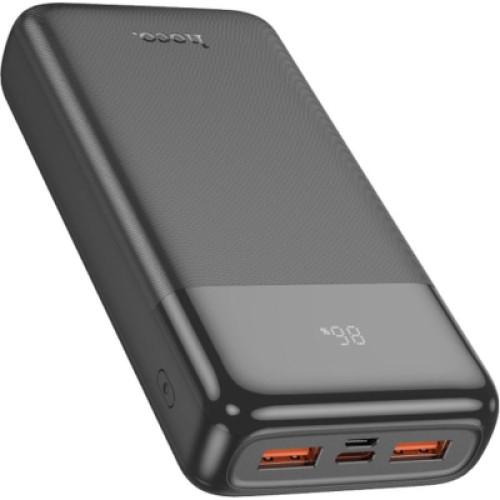Батарея универсальная HOCO 20000mAh, PD/20W, 22.5W, Black (J121A / 42069)