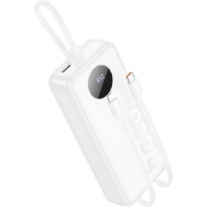 Батарея универсальная HOCO 20000mAh, PD/20W, 22.5W, White (J132A / 42067)