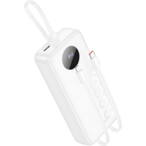 Батарея универсальная HOCO 20000mAh, PD/20W, 22.5W, White (J132A / 42067)