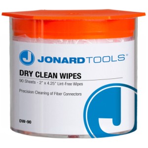 Салфетки безворсовые для оптики DW-90 Jonard Tools (DW-90 / 530327)