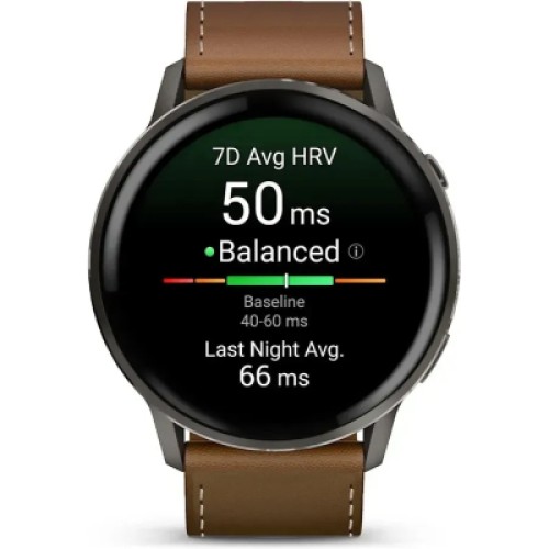 Смарт-часы Garmin Venu 4 (45mm), Black w/ Slate + Leather, GPS смарт-годинник (010-03014-03) Смарт-часы Garmin Venu 4 (45mm), Black w/ Slate + Leather, GPS смарт-годинник (010-03014-03)