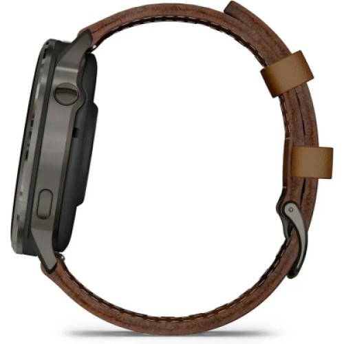Смарт-часы Garmin Venu 4 (45mm), Black w/ Slate + Leather, GPS смарт-годинник (010-03014-03) Смарт-часы Garmin Venu 4 (45mm), Black w/ Slate + Leather, GPS смарт-годинник (010-03014-03)