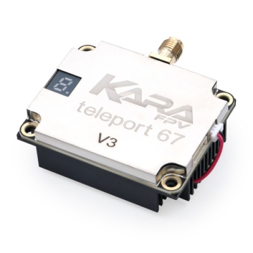 Видеопередатчик (VTX) KaraFPV Teleport67 4W 6.1-7.2G V3 (TX6704IV3)