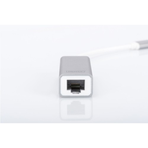 Переходник USB-C to RJ45 Ethernet 1000Mbps Digitus (DN-3024)