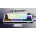 Клавиатура Hator Hellyberry HK60 Mechanical Linear RGB USB UA White/Violet (HK60)