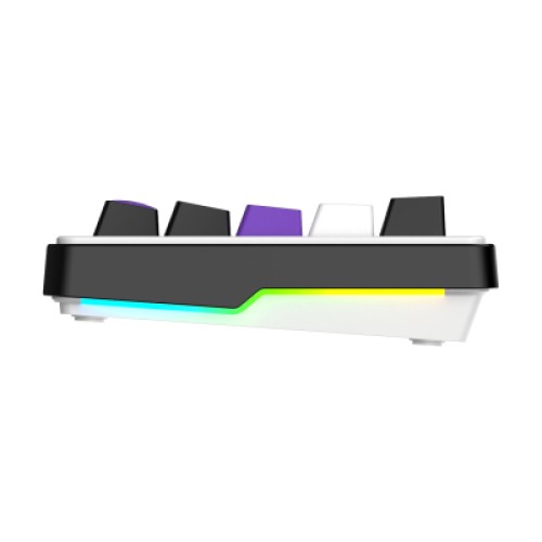 Клавиатура Hator Hellyberry HK60 Mechanical Linear RGB Wireless/Bluetooth/USB UA White/Violet (HK60_wireless)