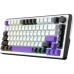 Клавиатура Hator Hellyberry HK75 Mechanical Linear RGB USB UA White/Violet (HK75)