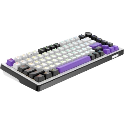 Клавиатура Hator Hellyberry HK75 Mechanical Linear RGB USB UA White/Violet (HK75)