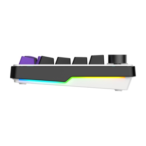 Клавиатура Hator Hellyberry HK75 Mechanical Linear RGB Wireless/Bluetooth/USB UA White/Violet (HK75_wireless)
