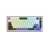Клавиатура Hator Hellyberry HK75 Mechanical Linear RGB Wireless/Bluetooth/USB UA White/Violet (HK75_wireless)