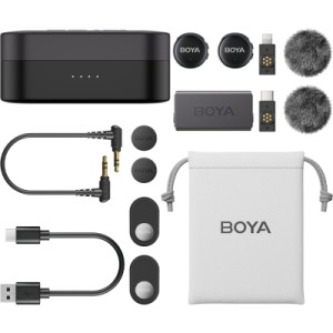 Мікрофон Boya LINK 3-01 Type-C/TRS/Lightning Black (LINK 3-01)