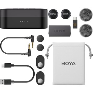 Мікрофон Boya LINK 3-02 Type-C/TRS Black (LINK 3-02)