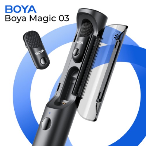 Микрофон Boya Magic-03 Type-C/TRS Black (Magic-03)